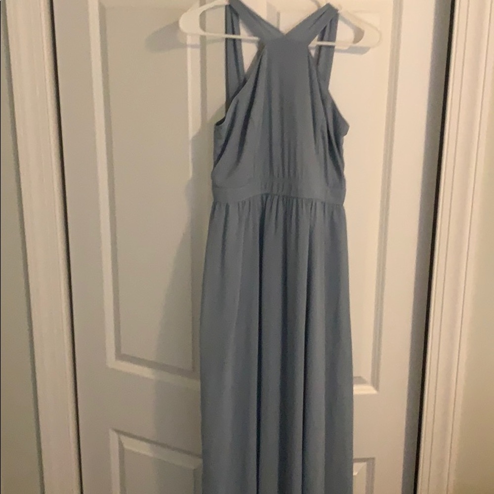 Light/Slate Blue Maxi Dress